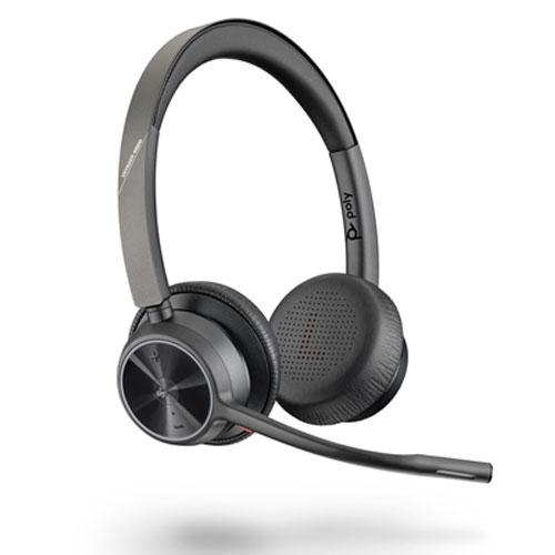 Poly Voyager 4320M Microsoft Headset With Charge Stand price in Chennai, tamilnadu, kerala, bangalore
