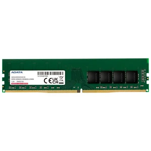 ADATA 32GB Premier DDR4 3200 U DIMM Memory Desktop Ram price in Chennai, tamilnadu, kerala, bangalore