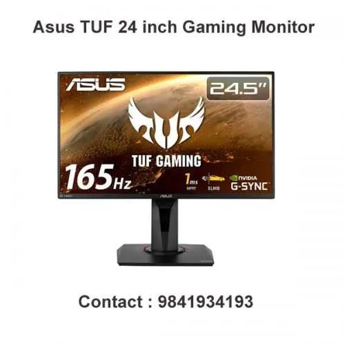 Asus TUF 24 inch Gaming Monitor price in Chennai, tamilnadu, kerala, bangalore