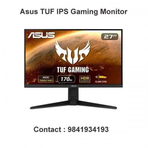 Asus TUF IPS Gaming Monitor price in Chennai, tamilnadu, kerala, bangalore