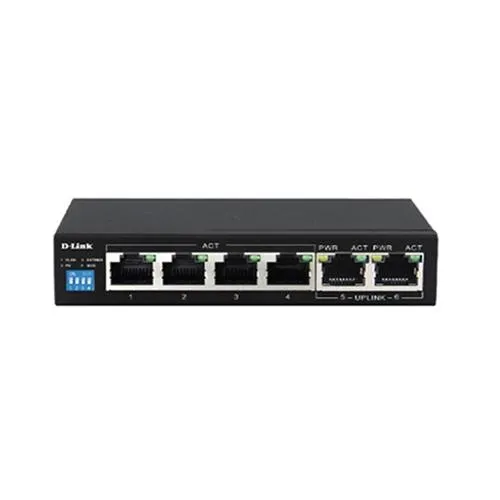 D Link DES F1006P E 4 Port Unmanaged PoE Switch price in Chennai, tamilnadu, kerala, bangalore