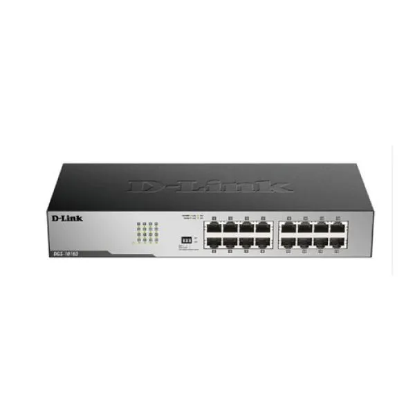 D Link DGS 1016D 16 Ports Unmanaged Desktop Switch