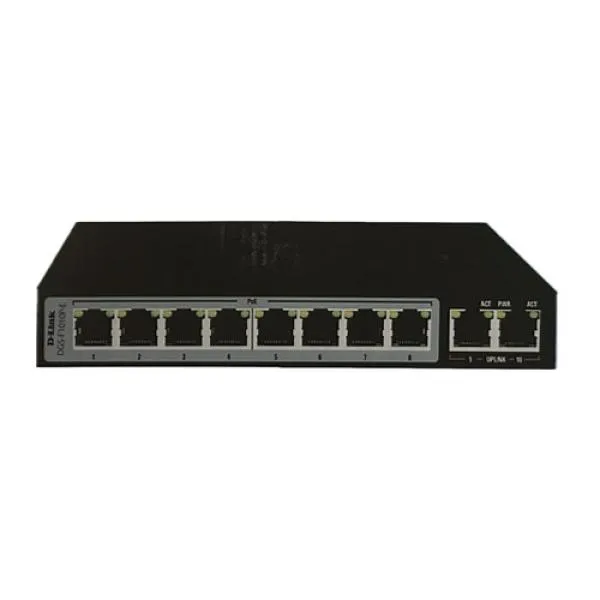Dlink DES F1010PE 1000Mbps 250 Meter PoE Switch