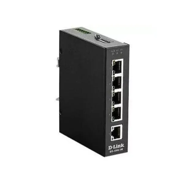 Dlink DIS 100G 5SW Industrial Gigabit Unmanaged Switch with SFP slot