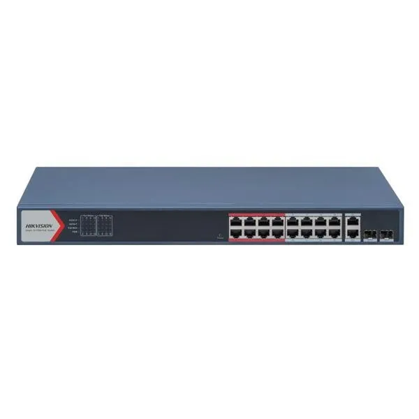 Hikvision DS 3E1318P EI 16 Port Fast Ethernet Smart POE Switch price in Chennai, tamilnadu, kerala, bangalore