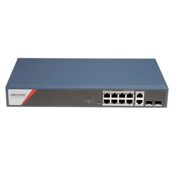 Hikvision DS 3E1512HP SI 8P2T2F 8 Port Gigabit Smart POE Switch price in Chennai, tamilnadu, kerala, bangalore