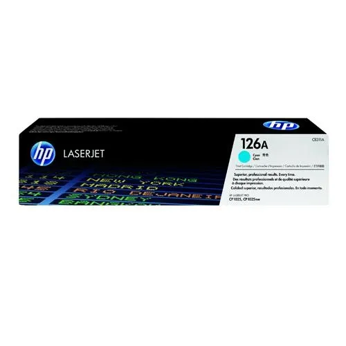 HP 126A CE311A Cyan LaserJet Toner Cartridge price in Chennai, tamilnadu, kerala, bangalore