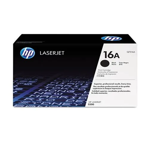 HP 16A Q7516A Black LaserJet Toner Cartridge price in Chennai, tamilnadu, kerala, bangalore