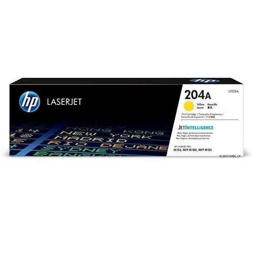 HP 204A CF512A Yellow LaserJet Toner Cartridge price in Chennai, tamilnadu, kerala, bangalore