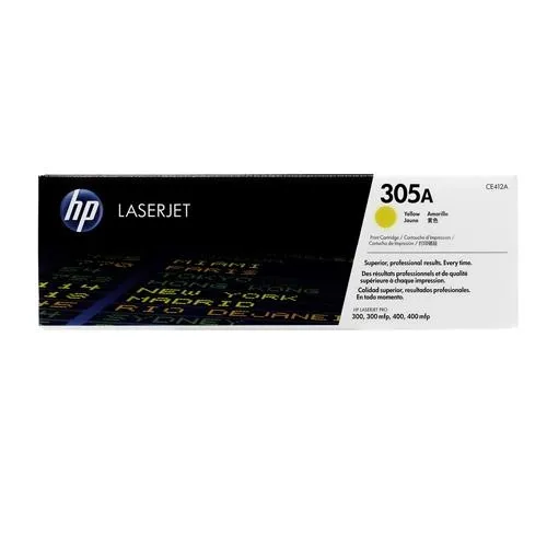 HP 305A CE412A Yellow LaserJet Toner Cartridge price in Chennai, tamilnadu, kerala, bangalore