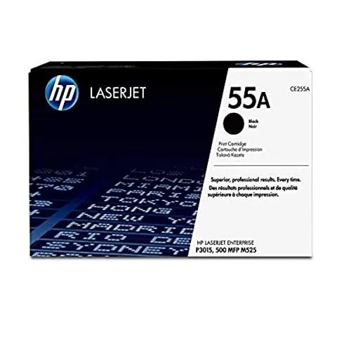 HP 55A CE255A Black LaserJet Toner Cartridge price in Chennai, tamilnadu, kerala, bangalore