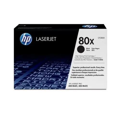 HP 80X CF280X High Yield Black LaserJet Toner Cartridge price in Chennai, tamilnadu, kerala, bangalore