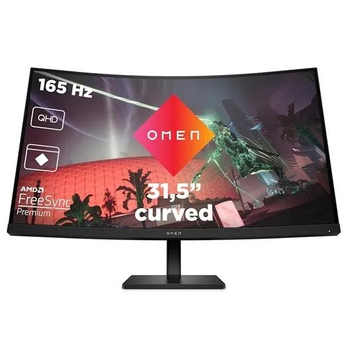 Hp OMEN 32c 32 inch QHD 165Hz Curved Gaming Monitor price in Chennai, tamilnadu, kerala, bangalore