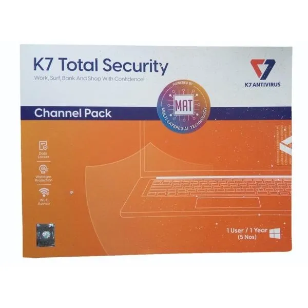 K7 Total Security Antivirus Software price in Chennai, tamilnadu, kerala, bangalore