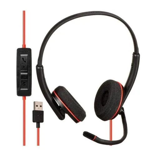 Poly Blackwire 3220 Stereo USB A Headset price in Chennai, tamilnadu, kerala, bangalore