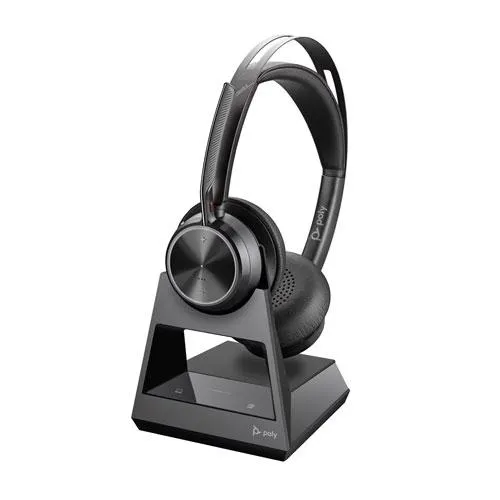 Poly Voyager Focus 2 USB A With Charge Stand Headset price in Chennai, tamilnadu, kerala, bangalore