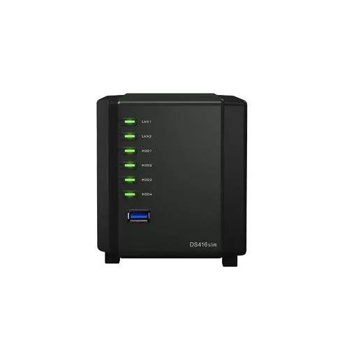 Synology DiskStation DS416slim 4 Bay Network Attached Storage price in Chennai, tamilnadu, kerala, bangalore