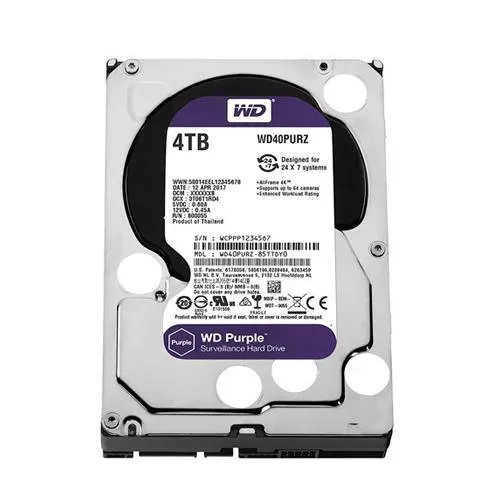 Western Digital Purple 4TB Surveillance Hard Drive price in Chennai, tamilnadu, kerala, bangalore