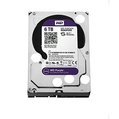 Western Digital Purple 6TB Surveillance Hard Drive price in Chennai, tamilnadu, kerala, bangalore