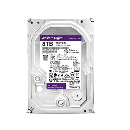 Western Digital Purple 8TB Surveillance Hard Drive price in Chennai, tamilnadu, kerala, bangalore