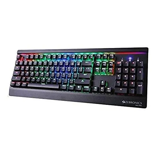 Zebronics Max Pro Mechanical Keyboard price in Chennai, tamilnadu, kerala, bangalore