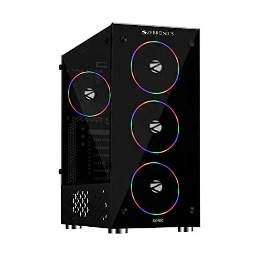 Zebronics Zeb Sonic Gaming Chassis Cabinet price in Chennai, tamilnadu, kerala, bangalore